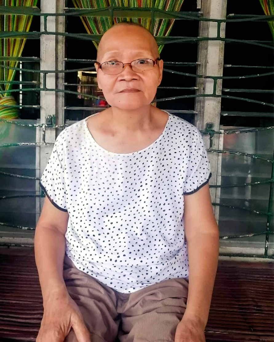 Mrs. Nenita’s chemo for colon cancer, Bulacan, Philippines 
